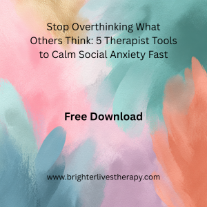 Stop Overthinking What Others Think: 5 Therapist Tools to Calm Social Anxiety Fast